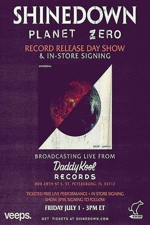 Shinedown: Planet Zero - Record Release Day Show's poster image