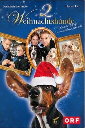 Zwei Weihnachtshunde's poster