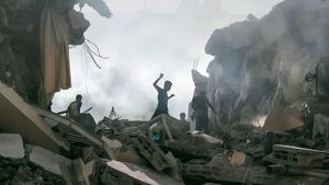 Gaza, since October 7's poster
