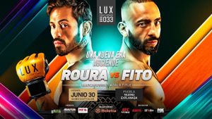 LUX Fight League 33's poster