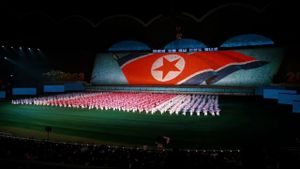 A Postcard from Pyongyang - Traveling through Northkorea's poster