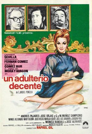 Un adulterio decente's poster