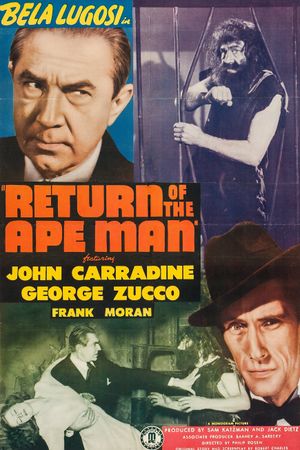 Return of the Ape Man's poster