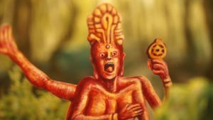 The Burning Buddha Man's poster