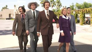 Anchorman: The Legend of Ron Burgundy's poster