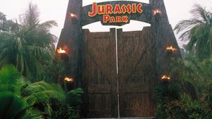 Jurassic Park's poster