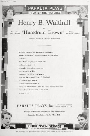 Humdrum Brown's poster
