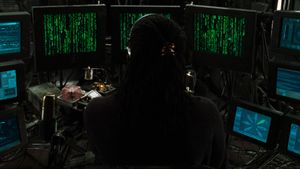 The Matrix Reloaded's poster
