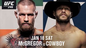 UFC 246: McGregor vs. Cowboy's poster