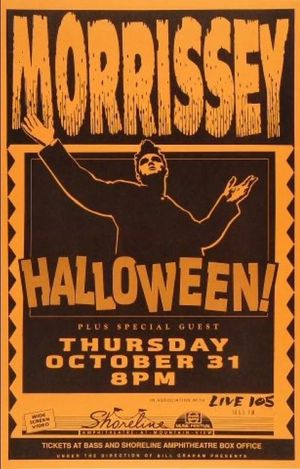 Morrissey - Live At The Shoreline Amphitheatre's poster