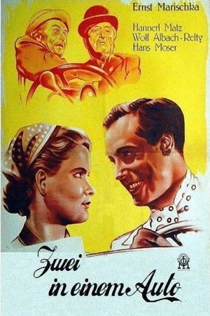 Zwei in einem Auto's poster
