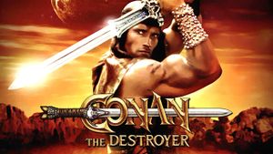 Conan the Destroyer's poster