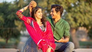 Dhadak's poster