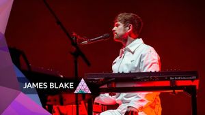 James Blake: Glastonbury 2024's poster