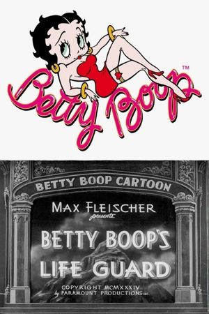 Betty Boop's Life Guard's poster