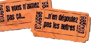 Si vous n'aimez pas ça, n'en dégoûtez pas les autres's poster