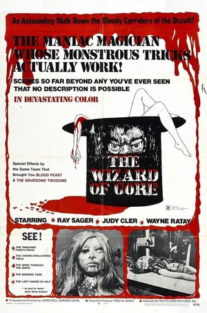 The Wizard of Gore's poster