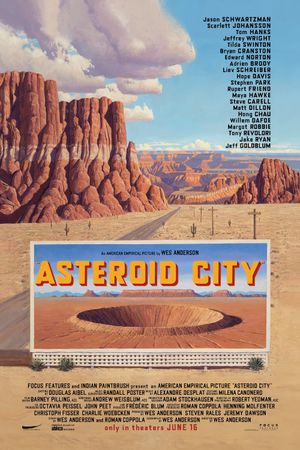 Asteroid City's poster