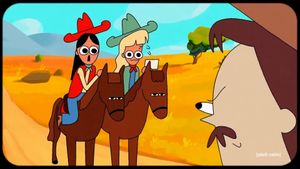 Cowgirlies 01: Pony Express's poster