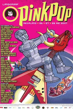 30 Seconds To Mars: Pinkpop 2007's poster