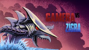 Gamera vs. Zigra's poster
