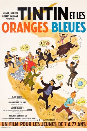 Tintin and the Blue Oranges's poster