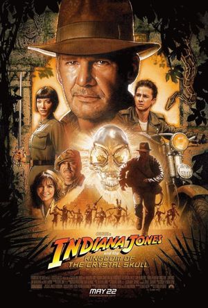 Indiana Jones and the Kingdom of the Crystal Skull's poster