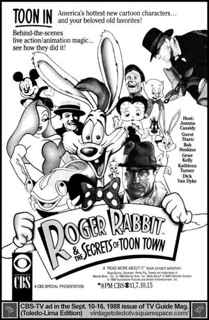 Roger Rabbit and the Secrets of Toon Town's poster