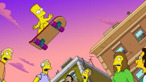 The Simpsons Movie's poster