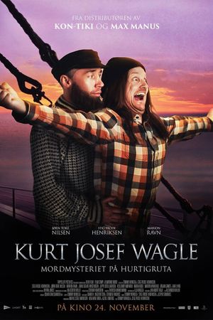 Kurt Josef Wagle og mordmysteriet på Hurtigruta's poster
