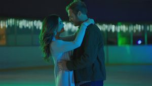 A Kiss on Candy Cane Lane's poster