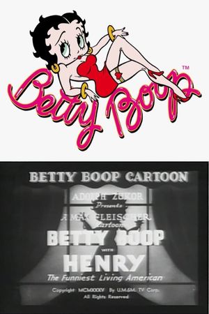 Betty Boop with Henry the Funniest Living American's poster