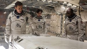 Interstellar's poster