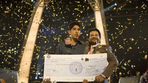 Slumdog Millionaire's poster