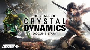 The 30 Year History of Crystal Dynamics's poster