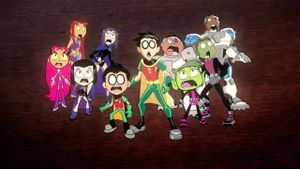 Teen Titans Go! vs. Teen Titans's poster
