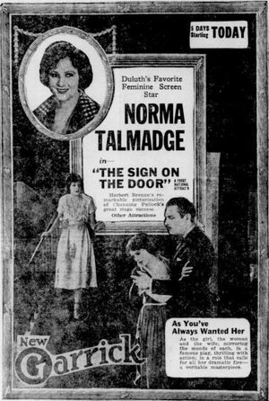 The Sign on the Door's poster image