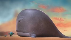 Robot and the Whale's poster