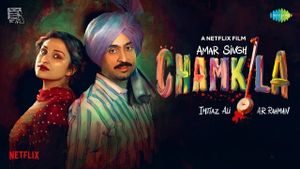 Amar Singh Chamkila's poster