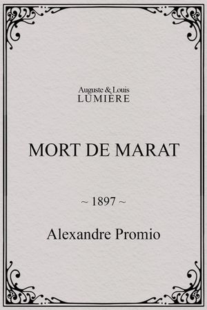 Death of Marat's poster
