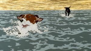 The Plague Dogs's poster