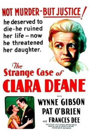 The Strange Case of Clara Deane's poster