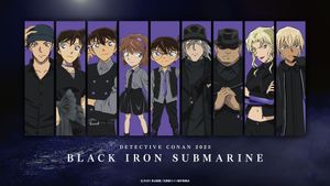 Detective Conan: Black Iron Submarine's poster