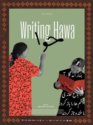 Writing Hawa's poster