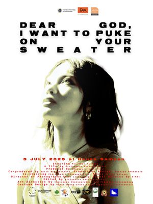 Dear God, I want to puke on your sweater's poster