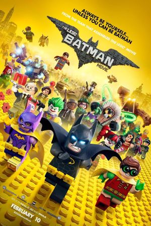 The Lego Batman Movie's poster