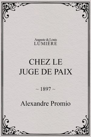 Chez le juge de paix's poster