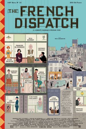 The French Dispatch's poster
