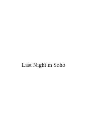 Last Night in Soho's poster