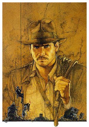 Raiders of the Lost Ark's poster